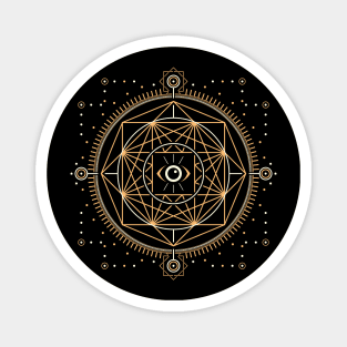 Sacred geometry Magnet